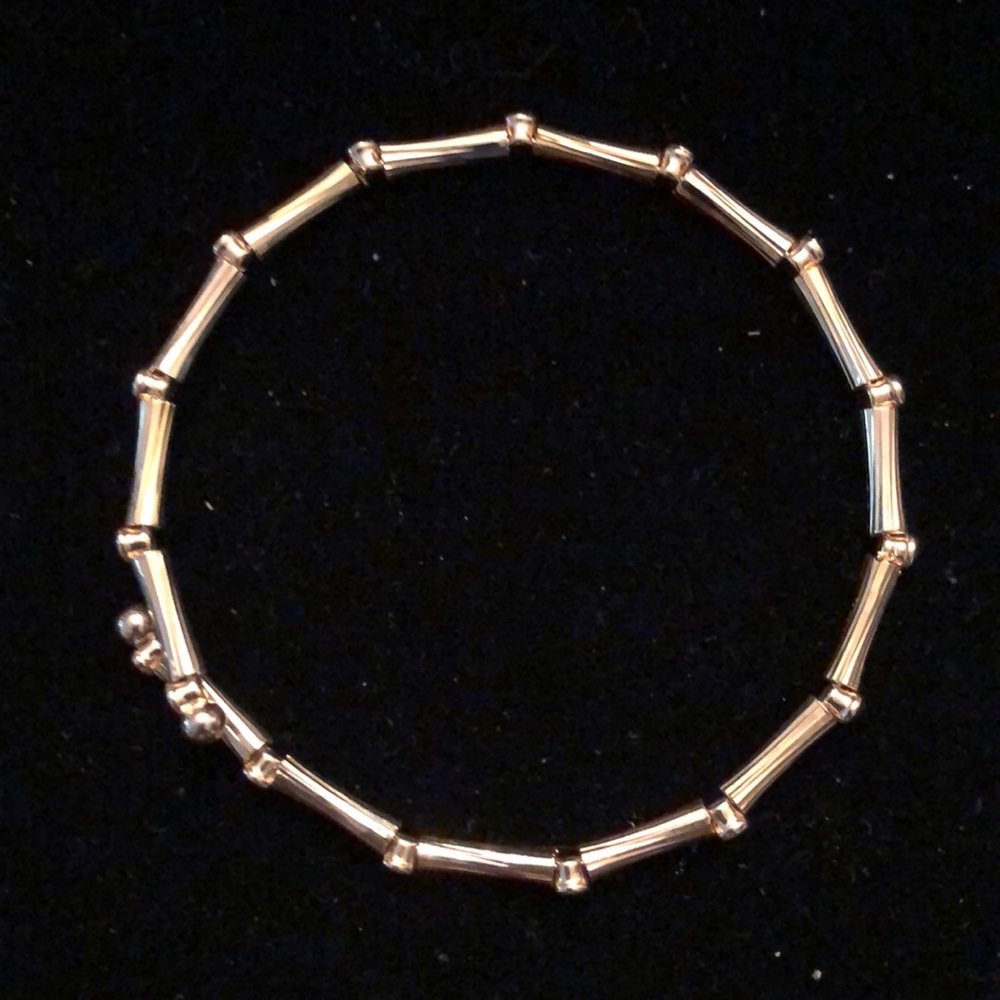 Merx Gold Bamboo Shape Bracelet